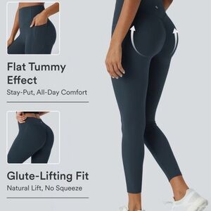 HALARA UltraSculpt High Waisted Scrunch Butt Lifting Tummy Control Leggings
